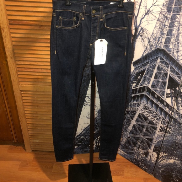 Rag & Bone Rinse Selvge Fit1 Jeans